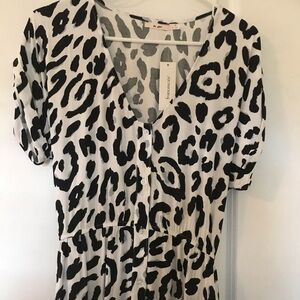 Mi Ami Animal Print Dress from Francesca’s